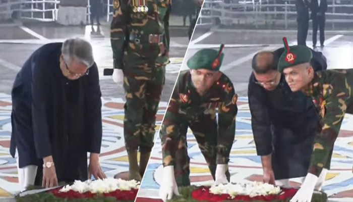 ভাষা শহিদদের প্রতি রাষ্ট্রপতি ও প্রধানমন্ত্রীর শ্রদ্ধা