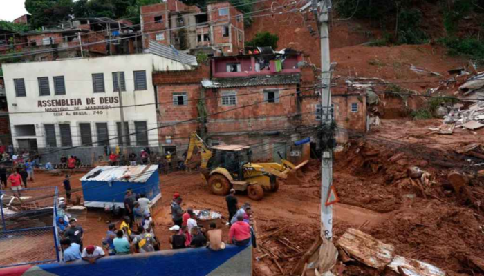 ​ব্রাজিলে ভারী বৃষ্টিপাতে সৃষ্ট বন্যায় ২৩ জনের মৃত্যু, নিখোঁজ ৪০