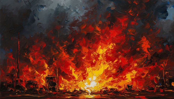 বিস্ফোরণে শিশুসহ দগ্ধ ১০