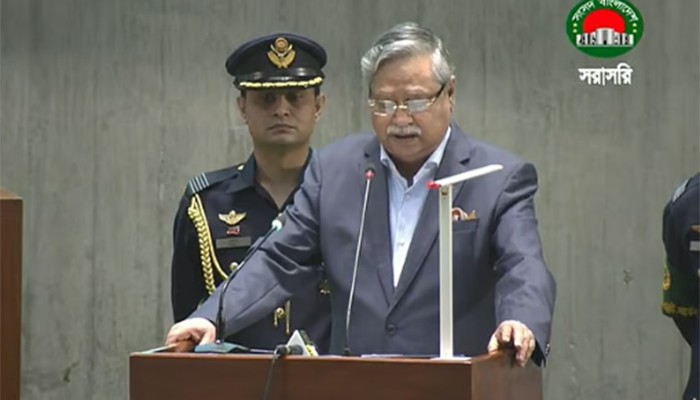 ​গণ–অভ্যুত্থানের মধ্য দিয়ে ফ্যাসিবাদি সরকারের পতন ঘটেছে: রাষ্ট্রপতি