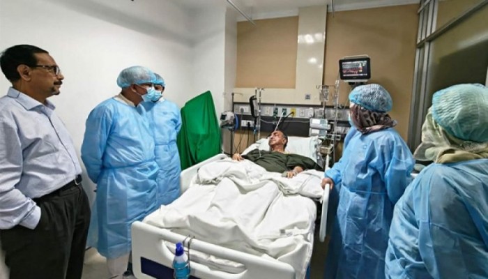 মির্জা আব্বাসের শারীরিক অবস্থার কিছুটা উন্নতি