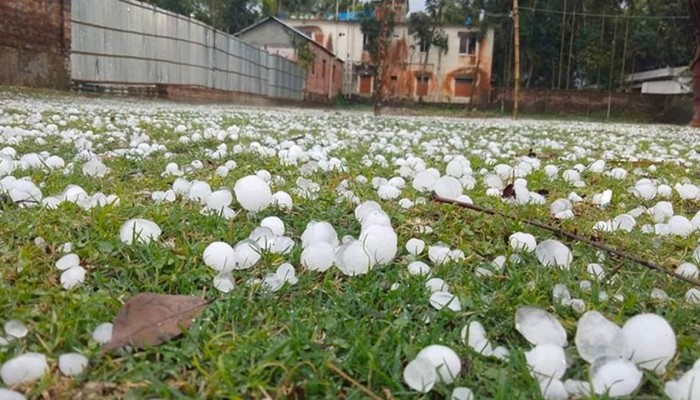 ফের শিলাবৃষ্টির পূর্বাভাস