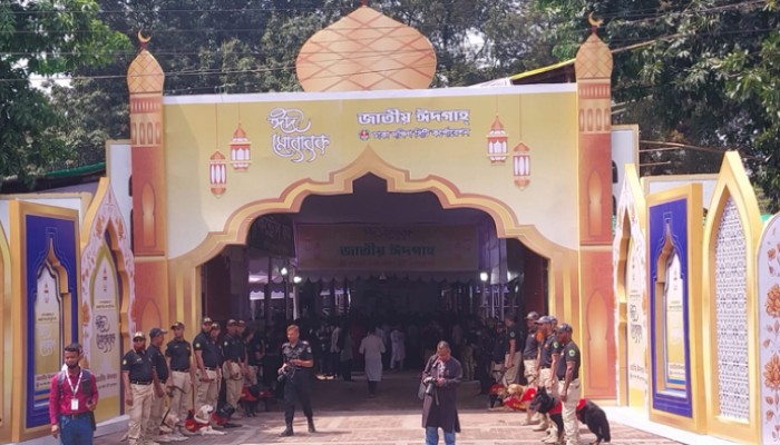 ​জাতীয় ঈদগাহে প্রধান জামাত সকাল সাড়ে ৮টায়