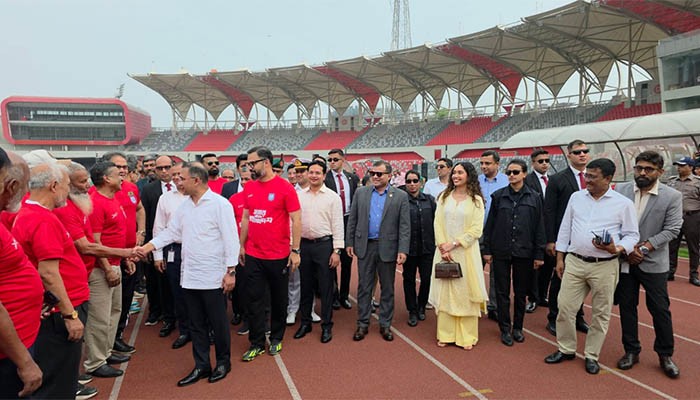 ​জাইমা রহমানকে নিয়ে হঠাৎ জাতীয় স্টেডিয়ামে প্রধানমন্ত্রী