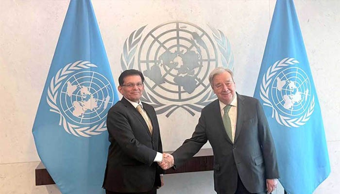 ​বাংলাদেশের প্রতি অবিচল সমর্থন ও সংহতি জাতিসংঘ মহাসচিবের
