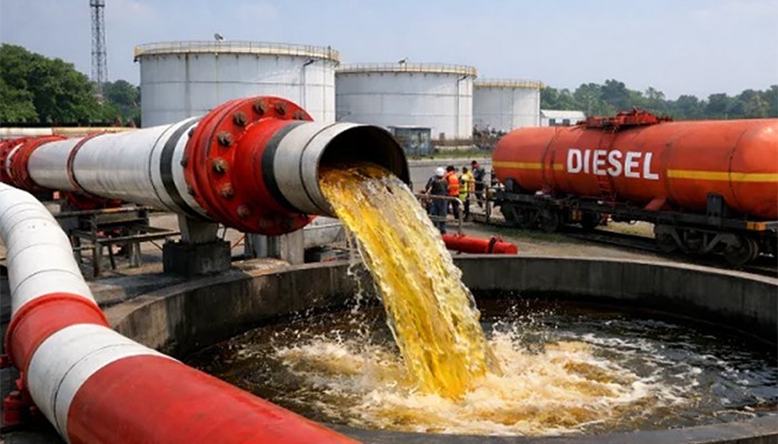 ​ভারত থেকে এলো আরও ৭ হাজার টন ডিজেল