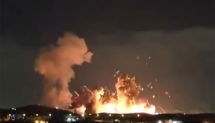 ​ইরানে গোলাবারুদের গুদামে ৯০৭ কেজির বোমা ফেলল যুক্তরাষ্ট্র