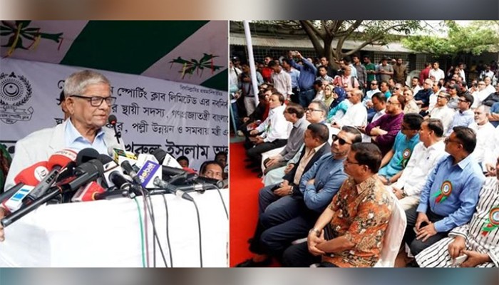 ​খেলাধুলায় কোনো রাজনীতি থাকা উচিত নয়: মির্জা ফখরুল