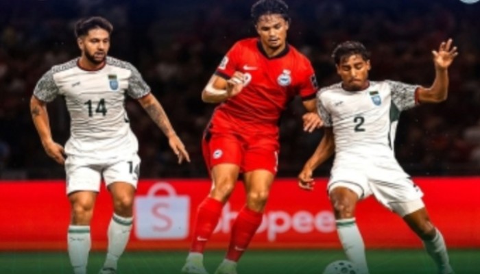 সিঙ্গাপুরের কাছে হেরে স্বপ্নভঙ্গ বাংলাদেশের