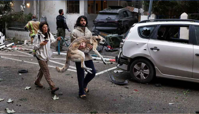 তেল আবিব জুড়ে ছড়িয়ে পড়েছে  আতঙ্ক