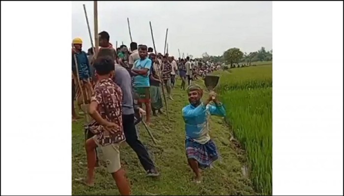 সুনামগঞ্জে হাওরের বাঁধ কাটা নিয়ে সংঘর্ষ, ১৪৪ ধারা জারি