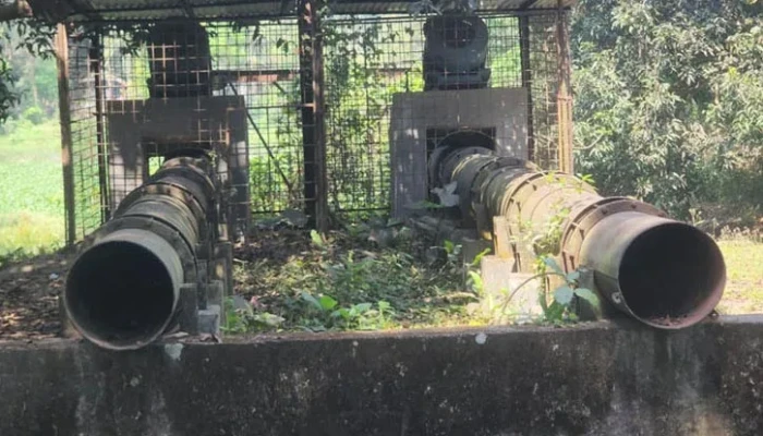 নড়াইলে কোটি টাকার পাম্প বন্ধ, সেচ বঞ্চিত ১০৩৭ হেক্টর জমি