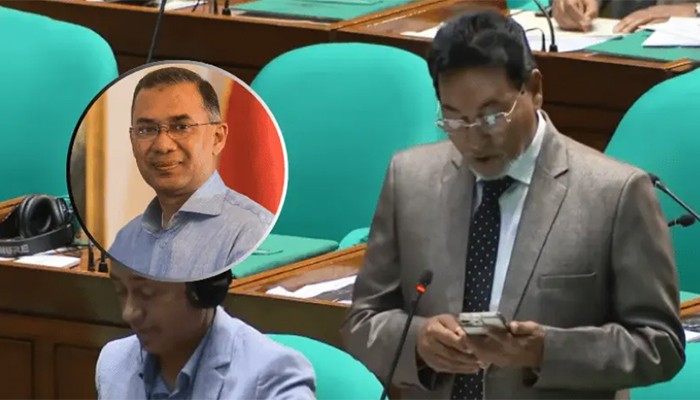 ​প্রধানমন্ত্রীকে নিয়ে সংসদে চিফ হুইপের কবিতা পাঠ