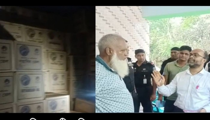 ব্যবসায়ীর বাড়ি থেকে ৩৭ হাজার লিটার তেল জব্দ