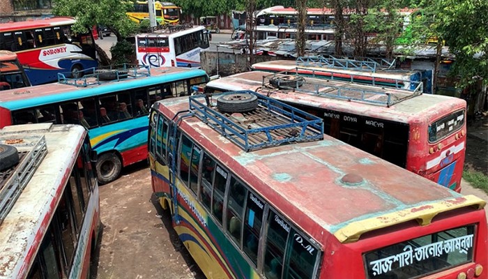 ​রাজশাহীর সব রুটে বাস চলাচল শুরু