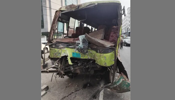 বনানীতে বাস দুর্ঘটনায় নিহত দুই