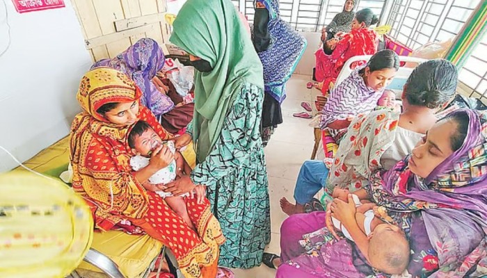 ​বাংলাদেশ এখন হামের উচ্চ ঝুঁকিতে: বিশ্ব স্বাস্থ্য সংস্থা