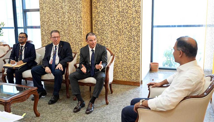 ​প্রধানমন্ত্রীর সঙ্গে শেভরন প্রতিনিধি দলের সাক্ষাৎ