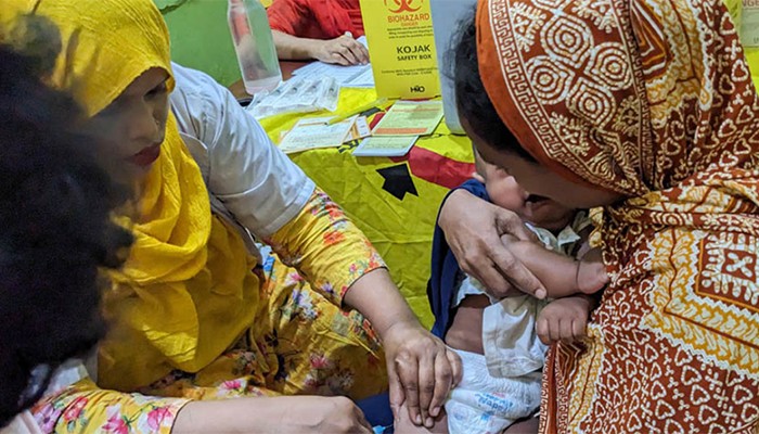 ​বাংলাদেশে হাম প্রতিরোধে ১ লাখ ৭৫ হাজার ইউরো দিচ্ছে ইইউ