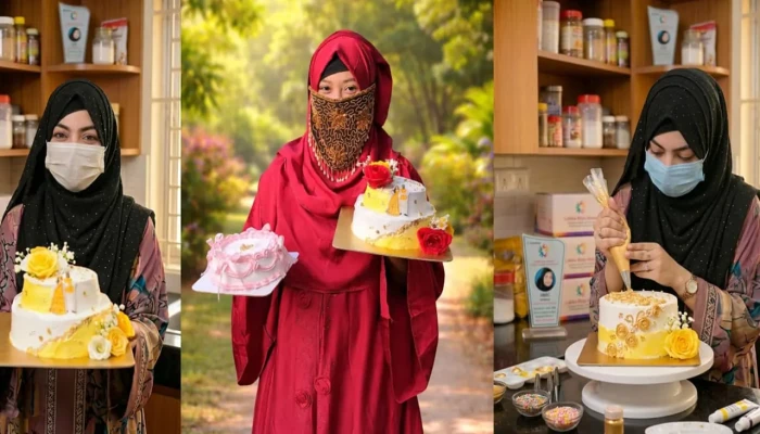 হোম মেড কেক বানিয়ে নারী উদ্যোক্তাদের বড় চমক