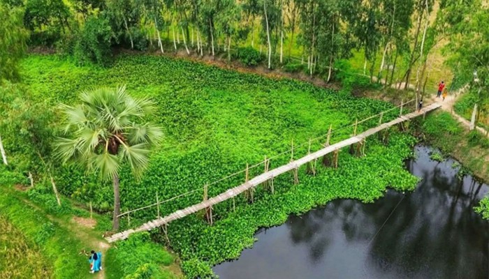 ​ইরামতী খাড়িতে হচ্ছে ৪০ মিটার সেতু