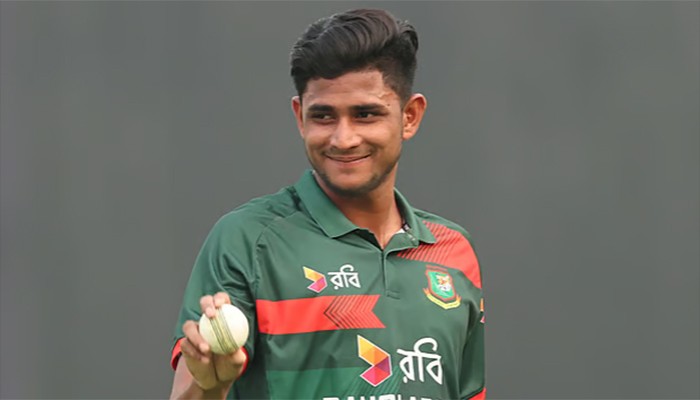 ​আইসিসির মাসসেরা ক্রিকেটার বাংলাদেশের নাহিদ রানা