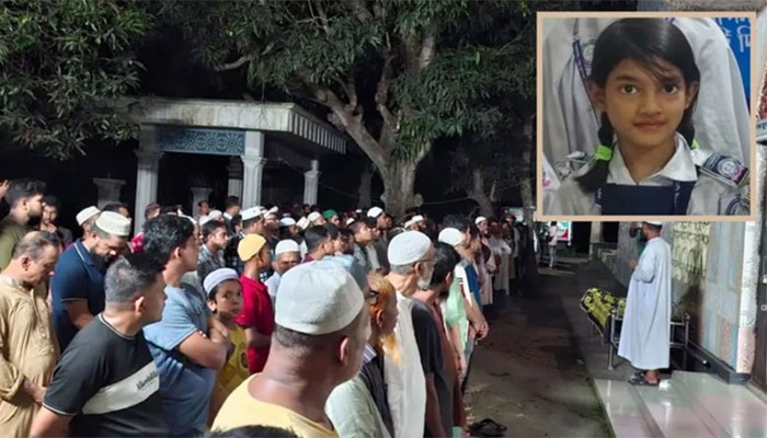 ​দাদা-দাদির কবরের পাশে চিরনিদ্রায় শায়িত রামিসা