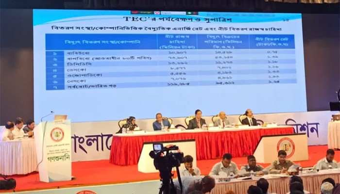 ​গ্রাহক পর্যায়ে বিদ্যুতের দাম ১০% পর্যন্ত বাড়ানোর প্রস্তাব