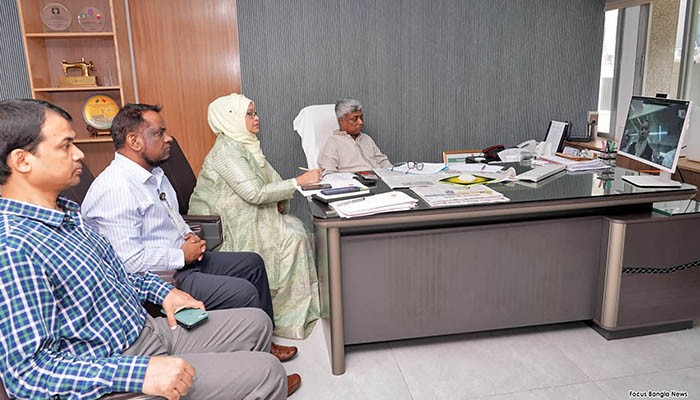 ​জোবাইদা করিম জুট মিলসে রুফটপ সোলার স্থাপন কাজের উদ্বোধন