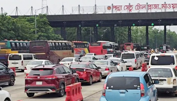 ​পদ্মা সেতুতে ২৪ ঘণ্টায় দ্বিতীয় সর্বোচ্চ রেকর্ড টোল আদায়