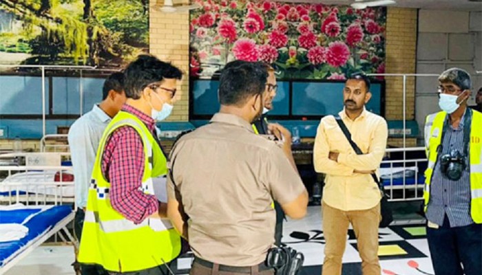 ​নজরদারিতে আদ-দ্বীন হাসপাতালের কর্মকর্তারা