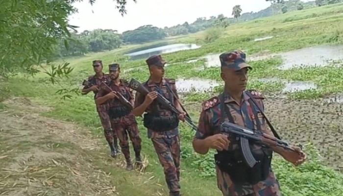 চামড়া পাচার ও পুশইন ঠেকাতে সীমান্তে কঠোর অবস্থানে বিজিবি