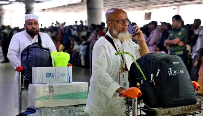 দেশে ফিরেছেন ১১,৬১৩ বাংলাদেশী হাজি