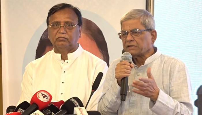 ​ঢাকা আর বাসযোগ্য নেই, সব রোগের মূল বুড়িগঙ্গা: মির্জা ফখরুল