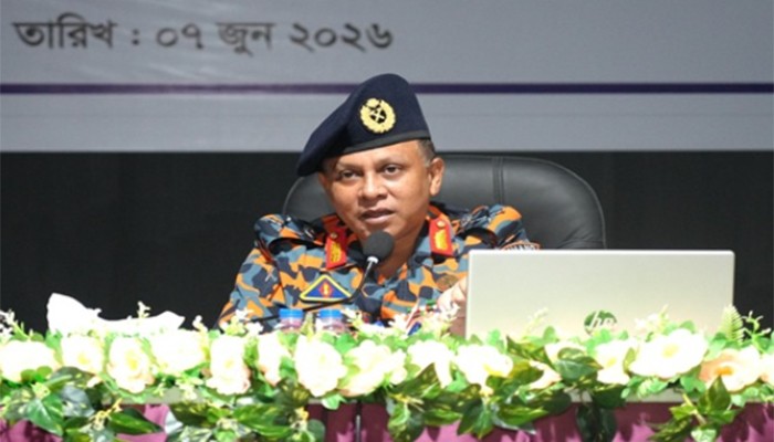 ​সুনাম বাড়ানোর আহ্বান ফায়ার সার্ভিস মহাপরিচালকের