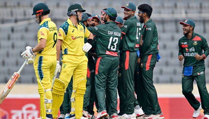 ​২১ বছর পর অস্ট্রেলিয়াকে হারাল বাংলাদেশ
