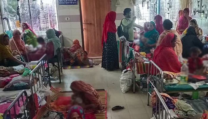 হামের উপসর্গে আরও ৪ প্রাণহানি, মোট মৃত্যু সাড়ে ৬শ’ ছাড়াল