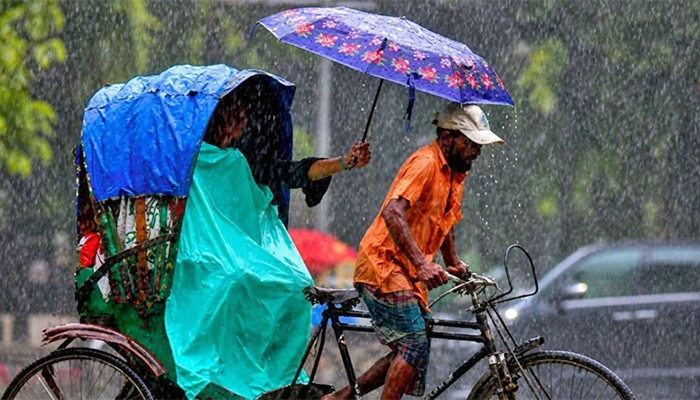 ​আগামী পাঁচদিন দেশজুড়ে ভারী বর্ষণের আভাস