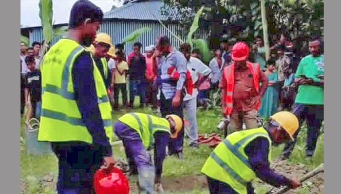 হবিগঞ্জে গ্যাসের সন্ধান, চলছে অনুসন্ধান