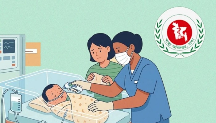 হামের উপসর্গে একদিনে আরও ৫ জনের মৃত্যু