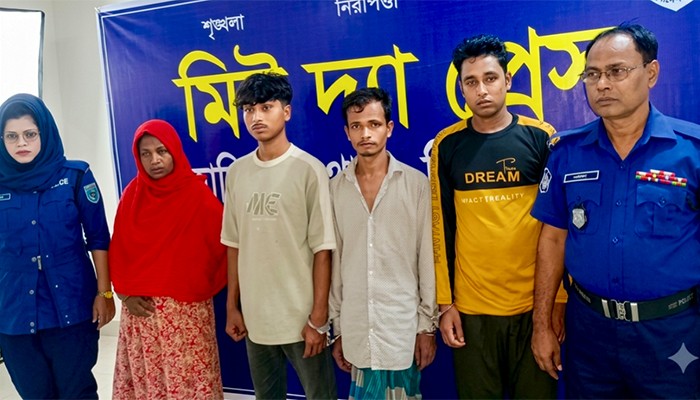​মাদক সেবনের দায়ে নারীসহ চারজনের কারাদণ্ড
