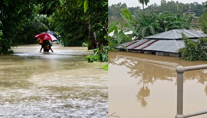 কক্সবাজারে ৪০টি ইউনিয়ন প্লাবিত, সর্বোচ্চ সতর্কতা জারি