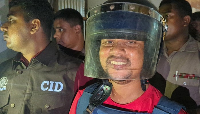 ​রাম বিগ্রহ নির্মাণের উদ্যোক্তা হরিদাস চার দিনের রিমান্ডে