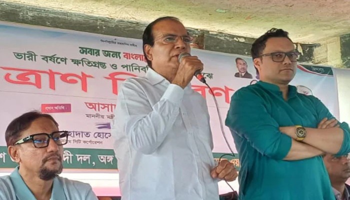 পানি নিষ্কাশন করে চট্টগ্রামবাসীকে বন্যামুক্ত করা হবে : ত্রাণমন্ত্রী