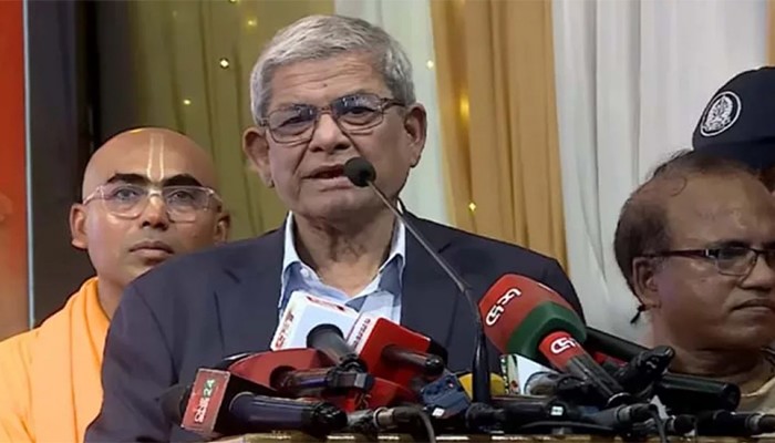 ​রথযাত্রায় গিয়ে অসুস্থ মির্জা ফখরুল, চেয়েছেন দোয়া