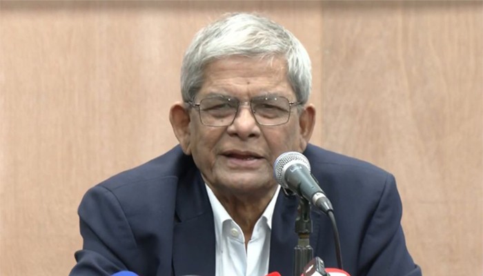 ​জুলাই সনদ বাস্তবায়ন নিয়ে বিতর্কের অবসান হওয়া উচিত: মির্জা ফখরুল
