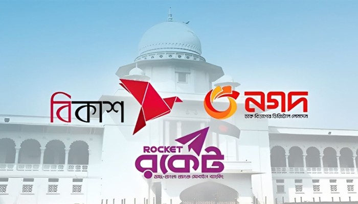 বিকাশ-নগদ-রকেটের অতিরিক্ত চার্জ কেন অবৈধ নয়: হাইকোর্ট