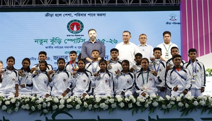 ​বালকে চ্যাম্পিয়ন সিলেট, বালিকায় রংপুর