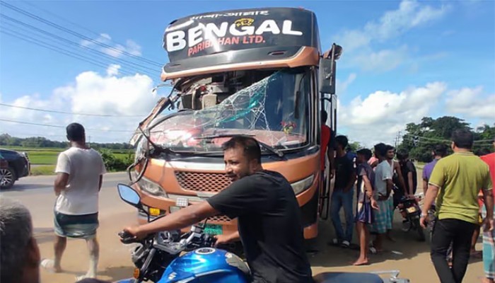 ​সিলেটে দুই বাসের সংঘর্ষে নিহত আট