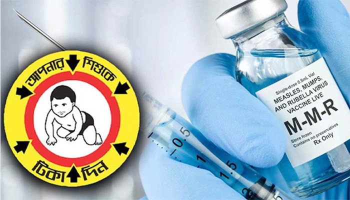 ​আরো ১৬ লাখ হাম-রুবেলার টিকা দেওয়ার উদ্যোগ সরকারের